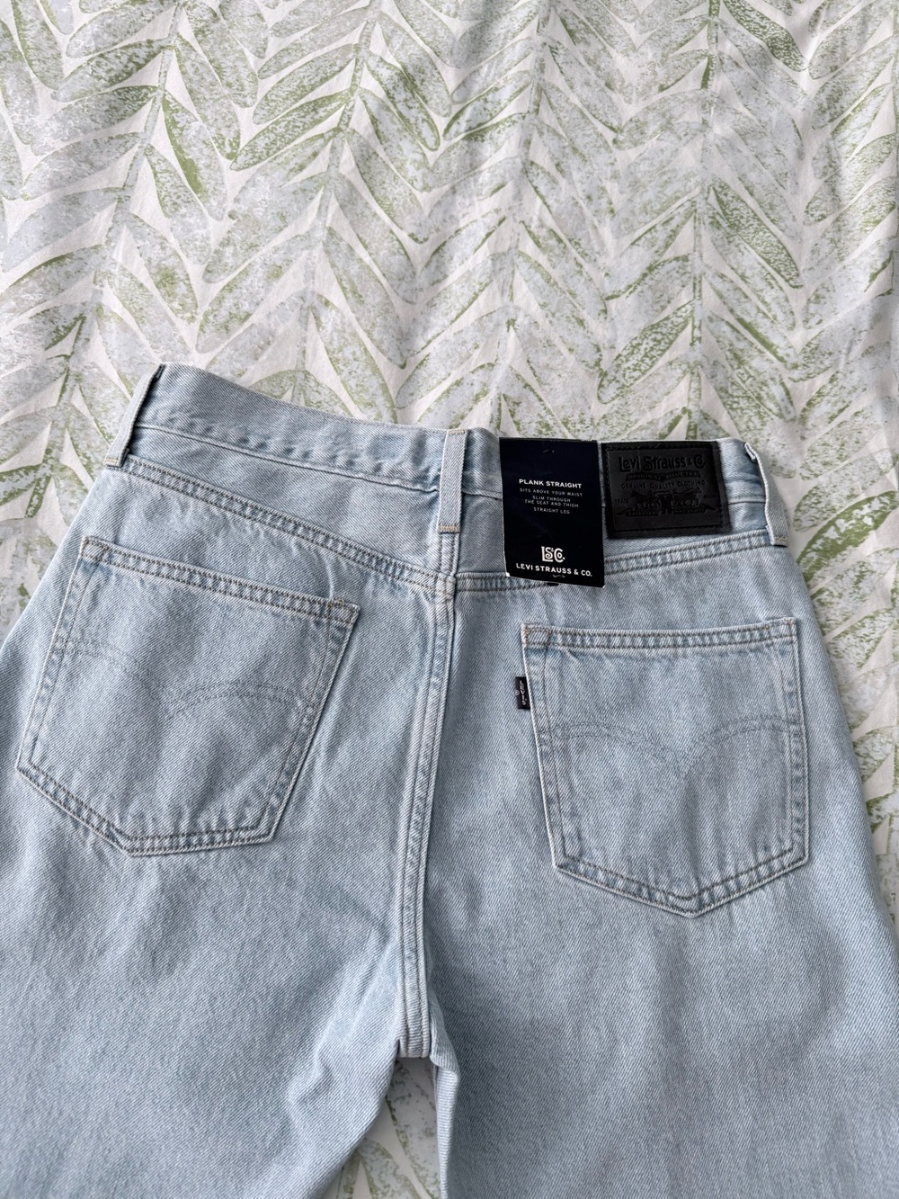 Levi’s Japanese Selvedge Plank Straight Fit Women's Jeans - Picture 13 of 16